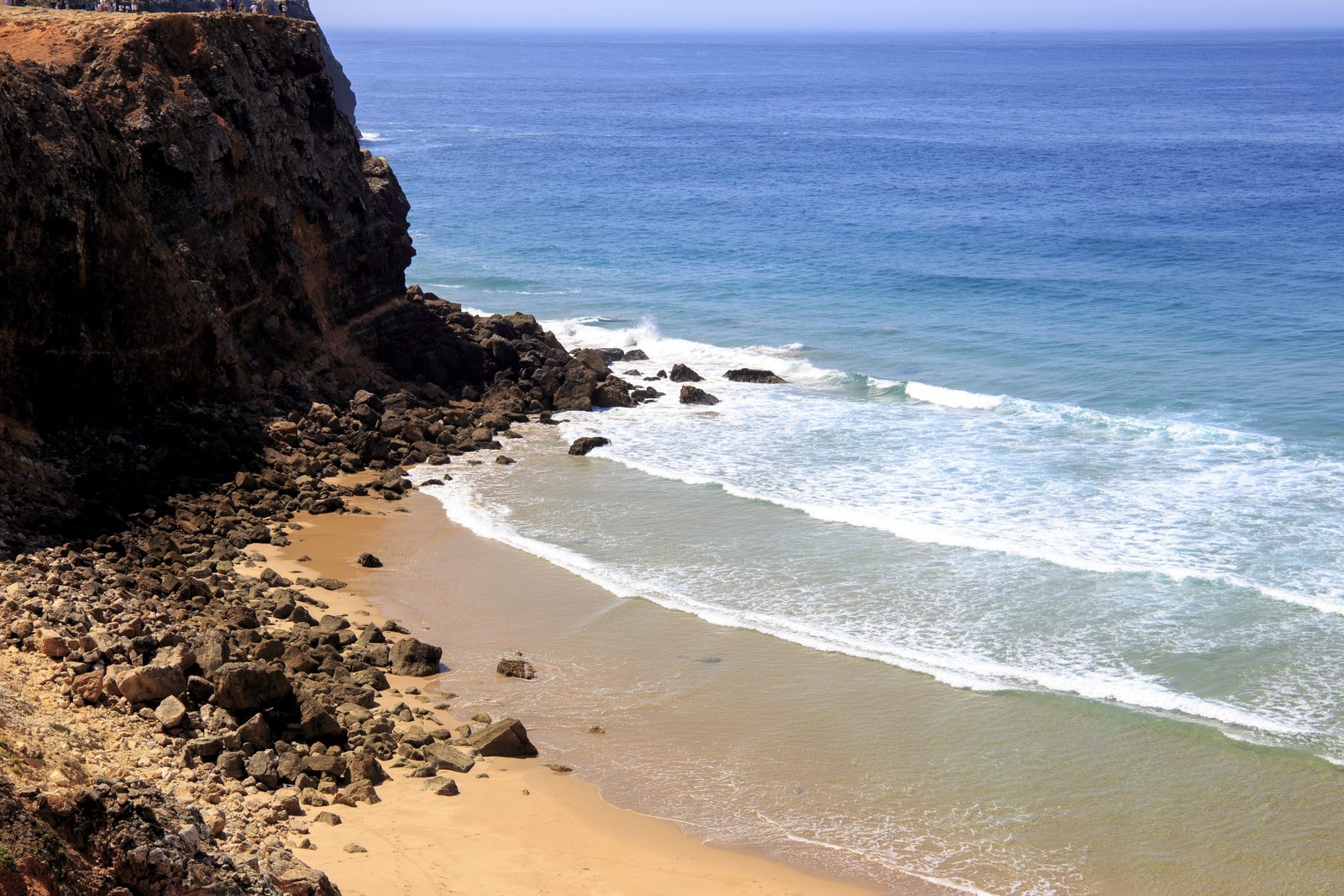 Wilde Atlantikküste bei Sagres