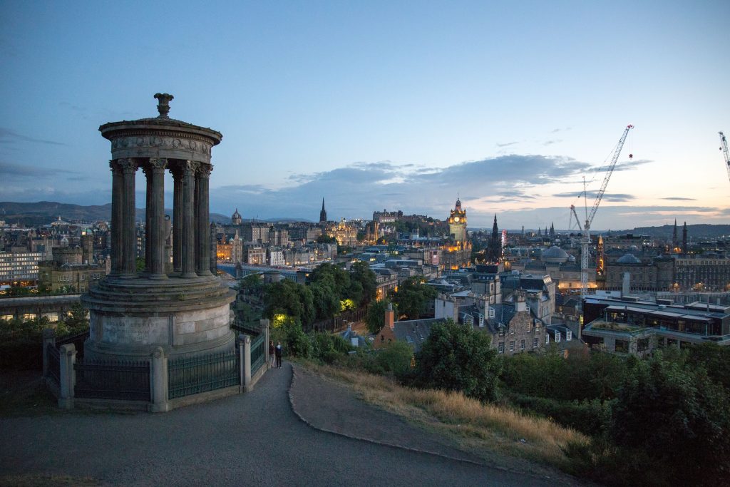 Unterwegs in Edinburgh